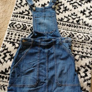 Women's H&M denim skirtall/overall dress/jumper